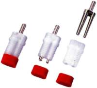 Bi-V-Pins w/ Plastic Sleeve