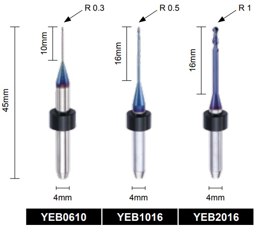 Vivid NanoMill Yena for Zirconia